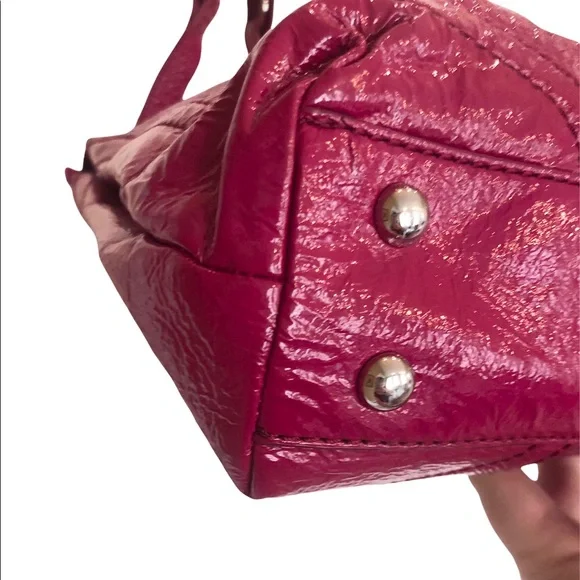 The Sak fuchsia patent leather handbag - Picture 12 of 14